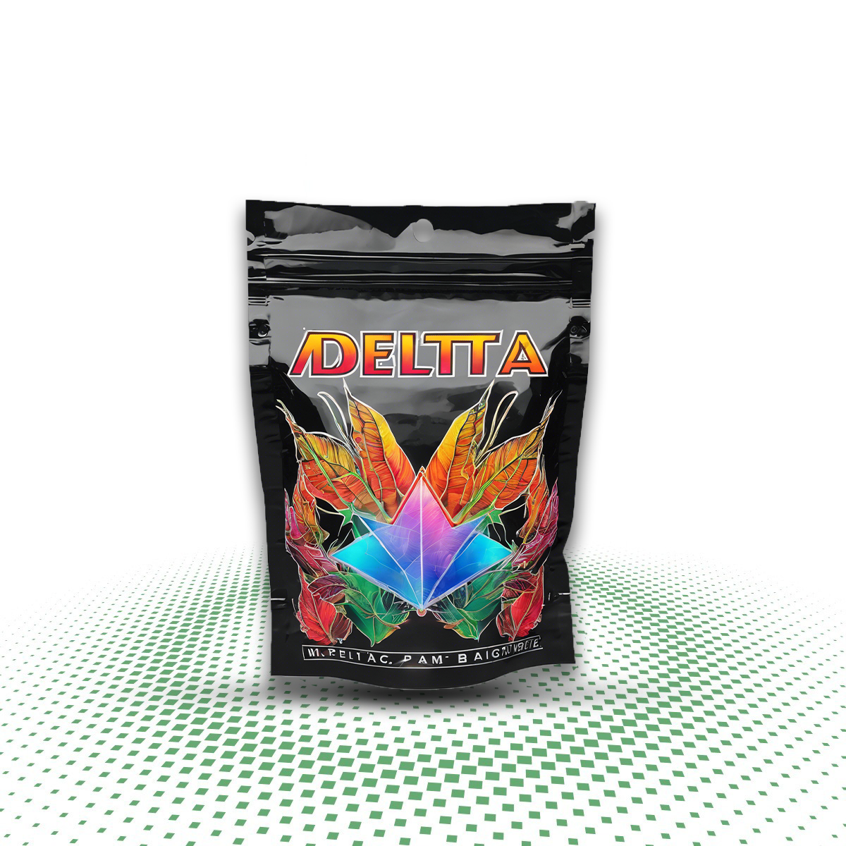 custom delta  mylar bags ()